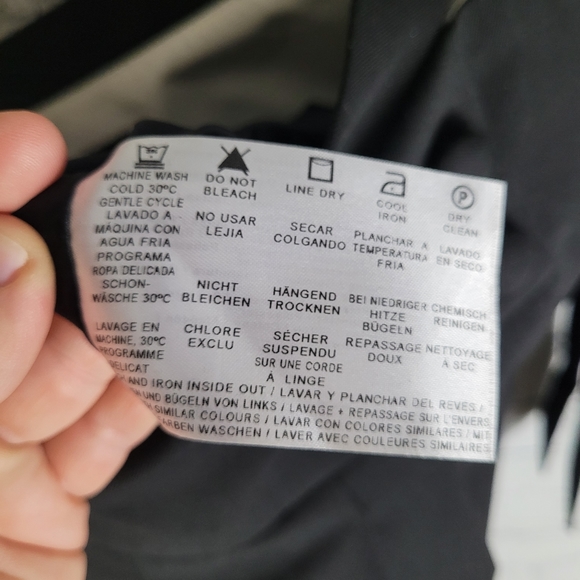 ESPRIT | pleated button detail side tie & zip pencil skirt - Picture 7 of 8